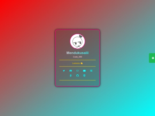 Me-site screenshot