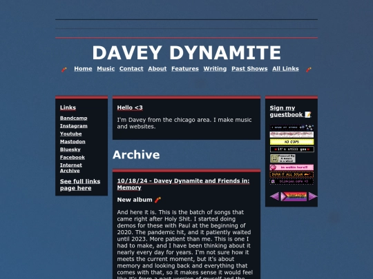 blog screenshot