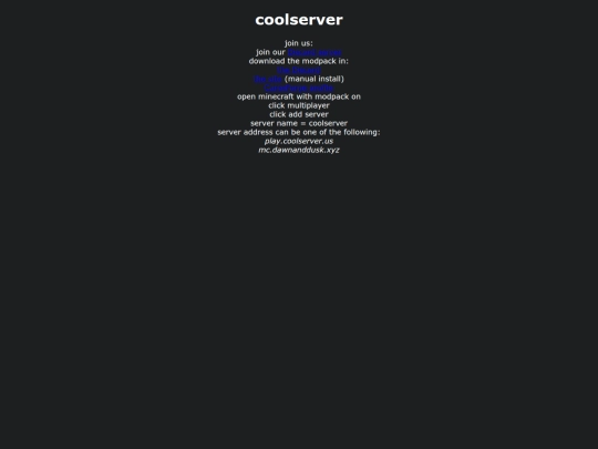 hosting/archive/coolserver screenshot