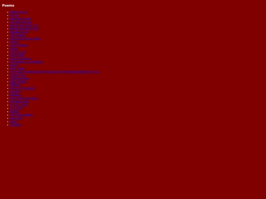 writing/poems screenshot