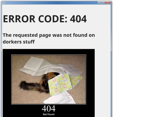 not_found screenshot