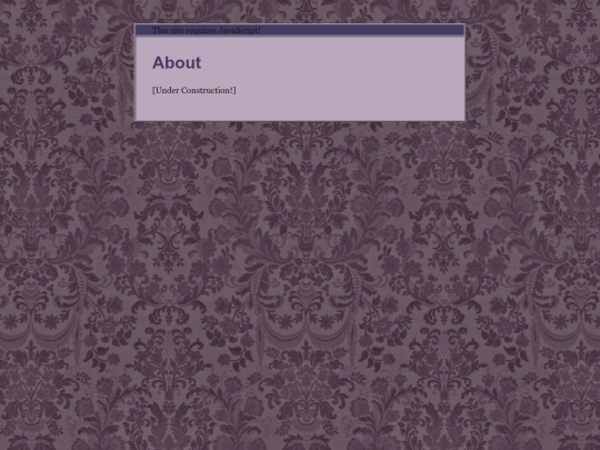 blog/about screenshot