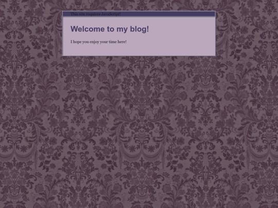 blog screenshot