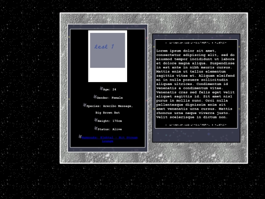 ocs/bitstream screenshot