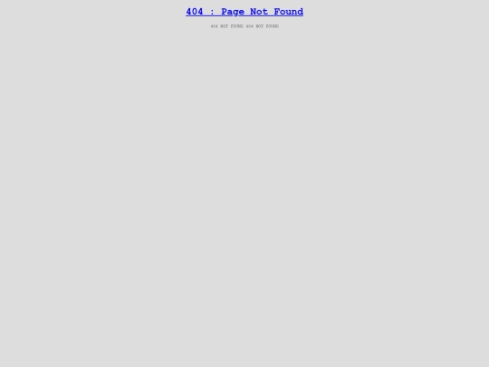 not_found screenshot