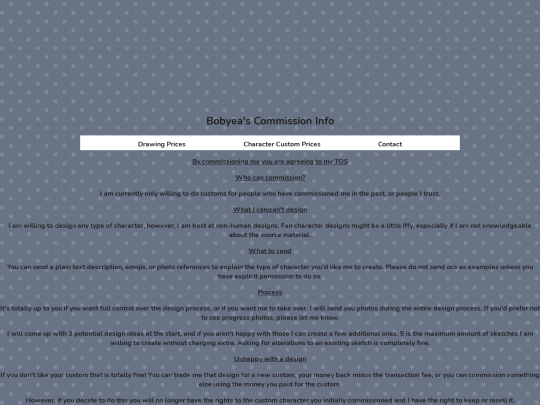 Main Pages/CustomsTOS screenshot