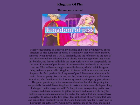 Videogame_Backlog/Kingdom_Of_Piss/Kingdom_Of_Piss screenshot
