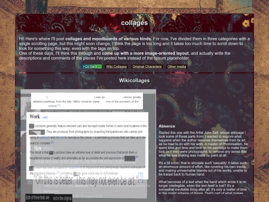 collages screenshot