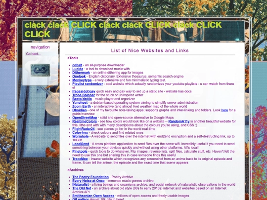 websites screenshot
