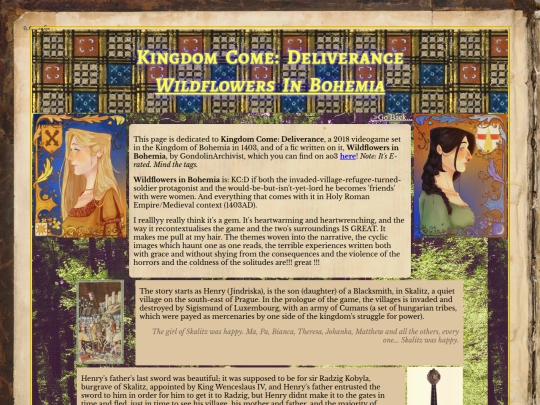 wildflowers screenshot