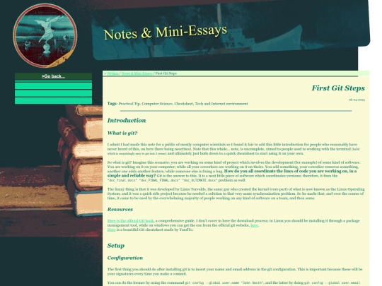 writingSection/note/First Git Steps screenshot