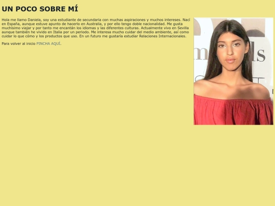 Sobre mí screenshot