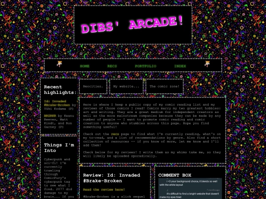 arcade/home screenshot