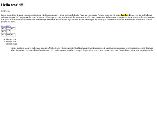 page screenshot