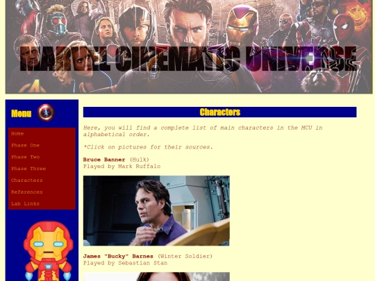 characters screenshot