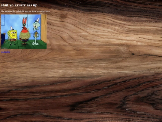 not_found screenshot