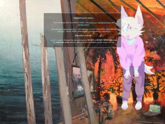 personality screenshot