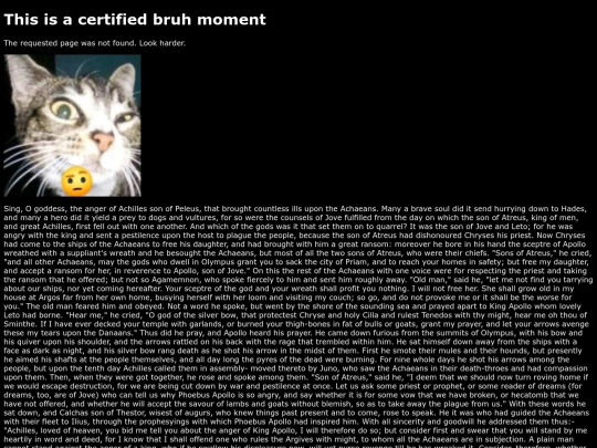 not_found screenshot