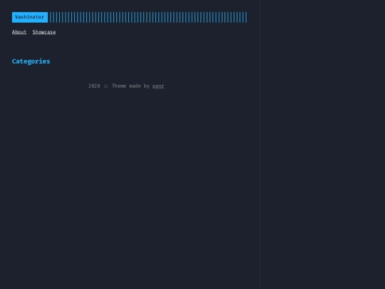 categories screenshot