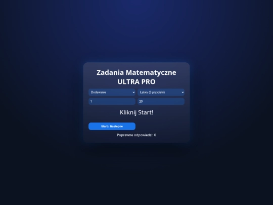 zadania-matematyczne screenshot