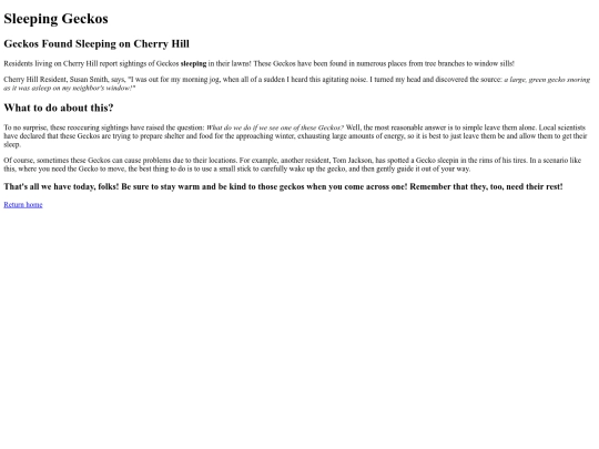 article screenshot