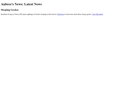 news-hub-aubreeg screenshot