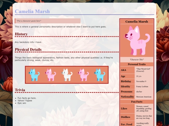 characters/camelia screenshot