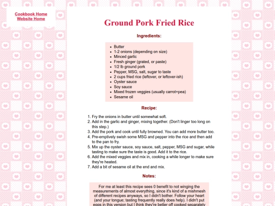 cookbook/friedrice screenshot