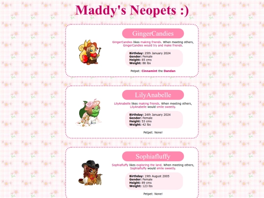 neopets/maddy screenshot