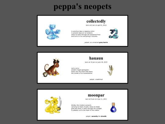 neopets/peppa screenshot
