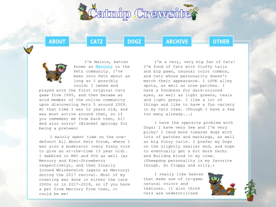 petz/about screenshot