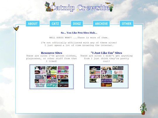 petz/links screenshot