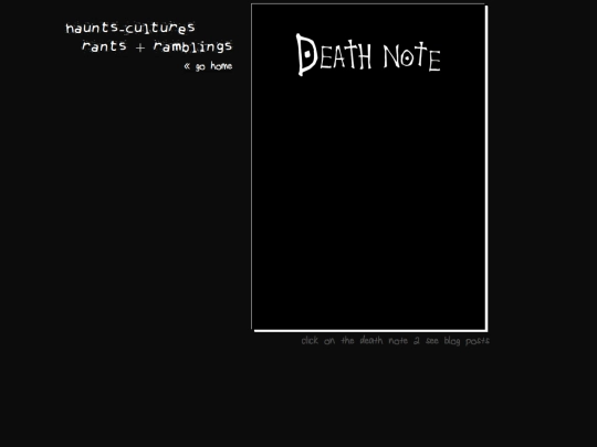 blog screenshot