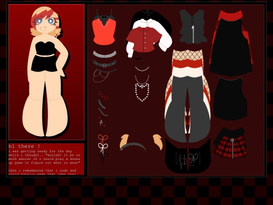 dressup screenshot