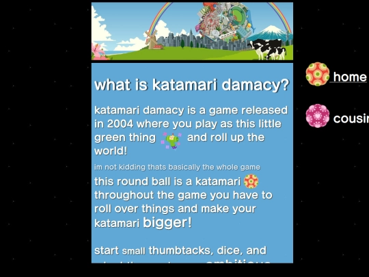 katamari screenshot
