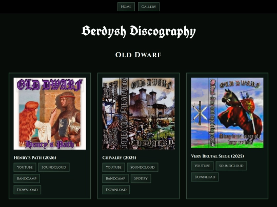 discography screenshot