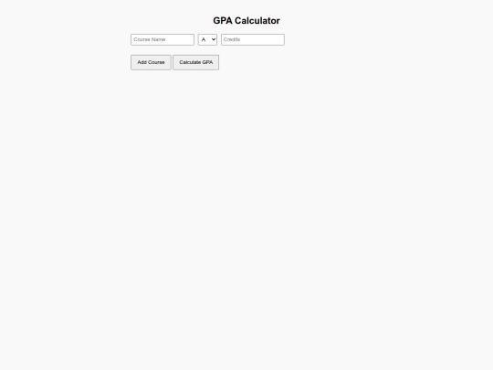 gpa screenshot