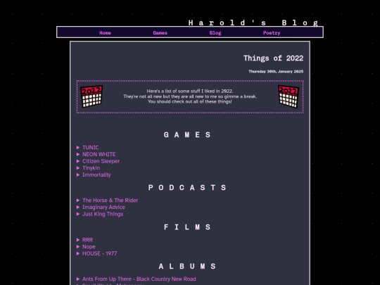 blog/bestof2022 screenshot