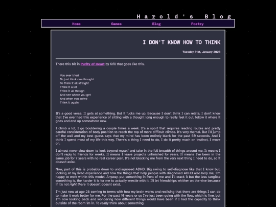 blog/idontknowhowtothink screenshot