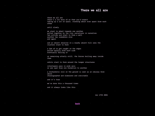 poetry/thereweallare screenshot