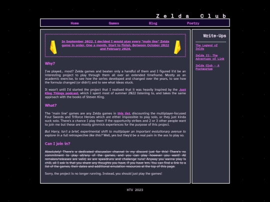 zeldaclub/zeldaclub screenshot