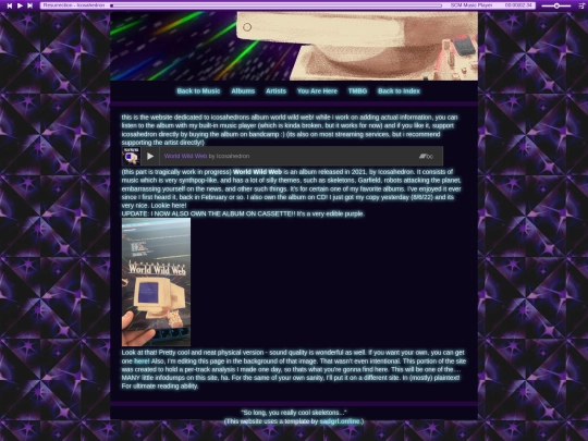 music/www screenshot
