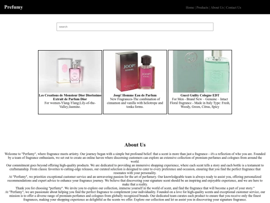 perfumy screenshot