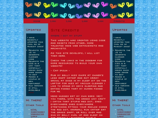 credits screenshot