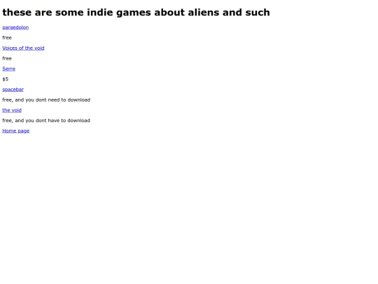 indie screenshot