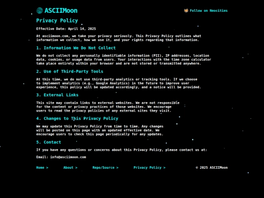 privacy-policy screenshot