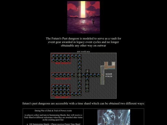 new outwar concepts/time dungeon screenshot
