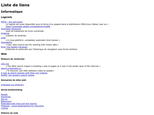 liens screenshot