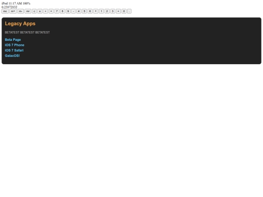 LegApps/BETA/app screenshot