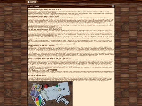 blog screenshot